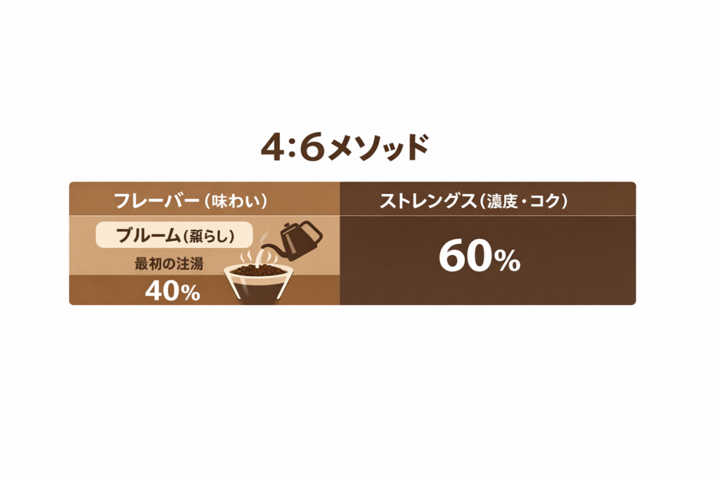 4:6メソッド 粕谷哲 レシピ 蒸らし