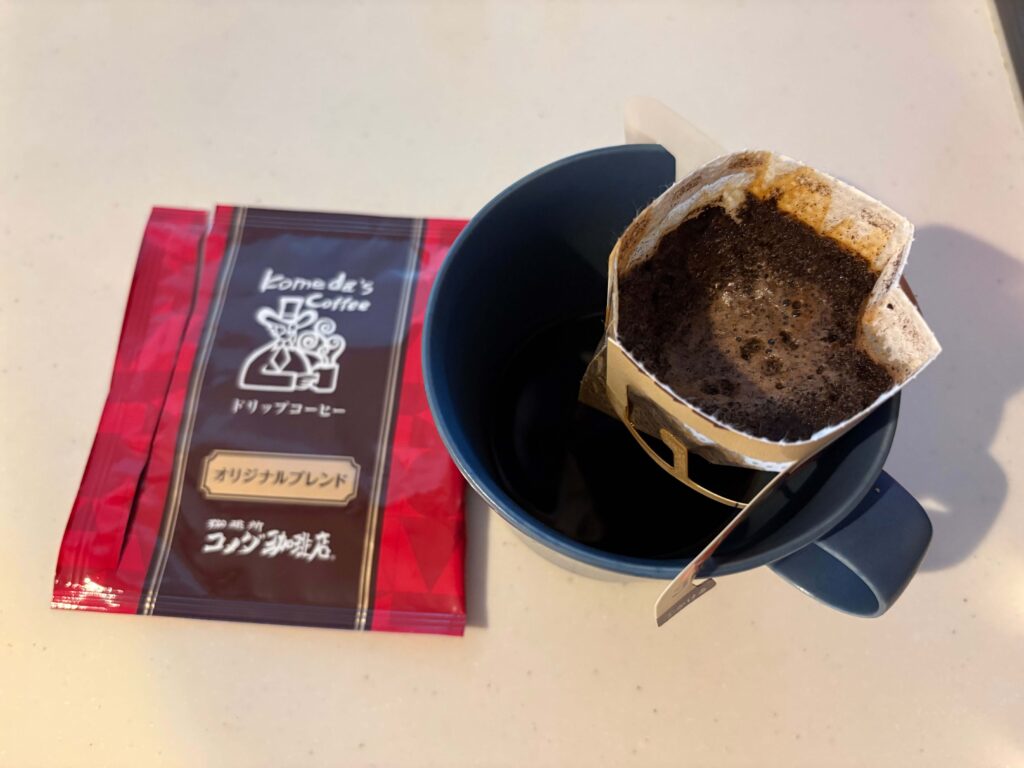 コメダ珈琲のインスタントコーヒー