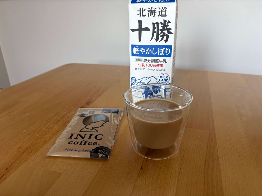 INICコーヒーミルク